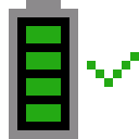 battery-charging-100, magnified