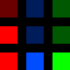 binaryclock, magnified