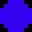 blue, magnified