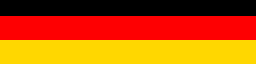 Deutschlandflagge, magnified