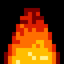 Fire, magnified