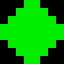 green dot, magnified