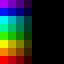 knightriderrainbow, magnified