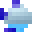 Mostly cloudy w/ showers, magnified