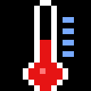 Outdoor temperature, magnified