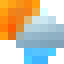 Partly sunny w/ showers, magnified