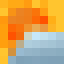 Partly sunny, magnified