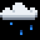 rainy, magnified