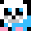 sans, magnified