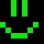 smiley_green, magnified