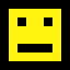 Smiley, magnified