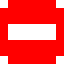 Stop bord, magnified