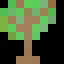 tree, magnified