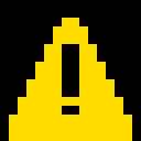 Warning, magnified