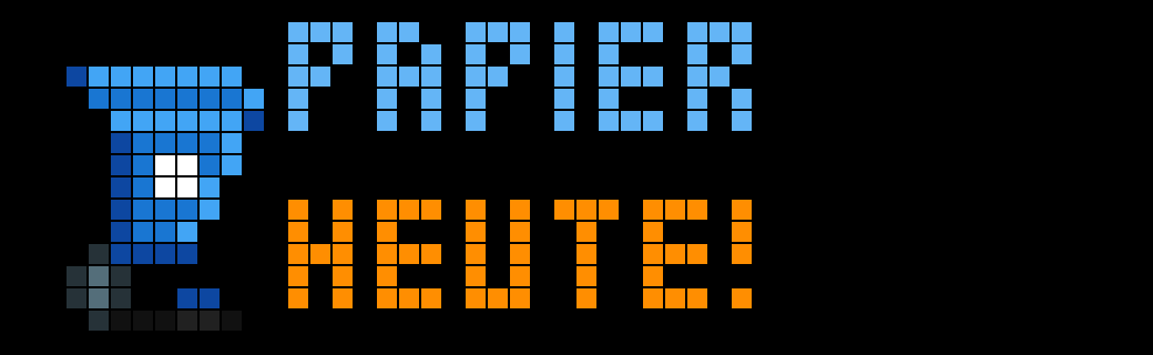 Abfall shown on an AWTRIX display