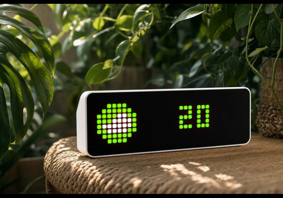 Air Quality (CN) shown on an AWTRIX display