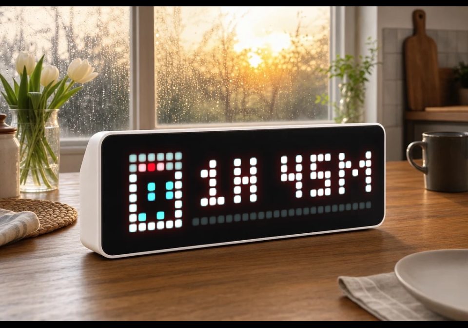 HomeAssistant Washdata shown on an AWTRIX display