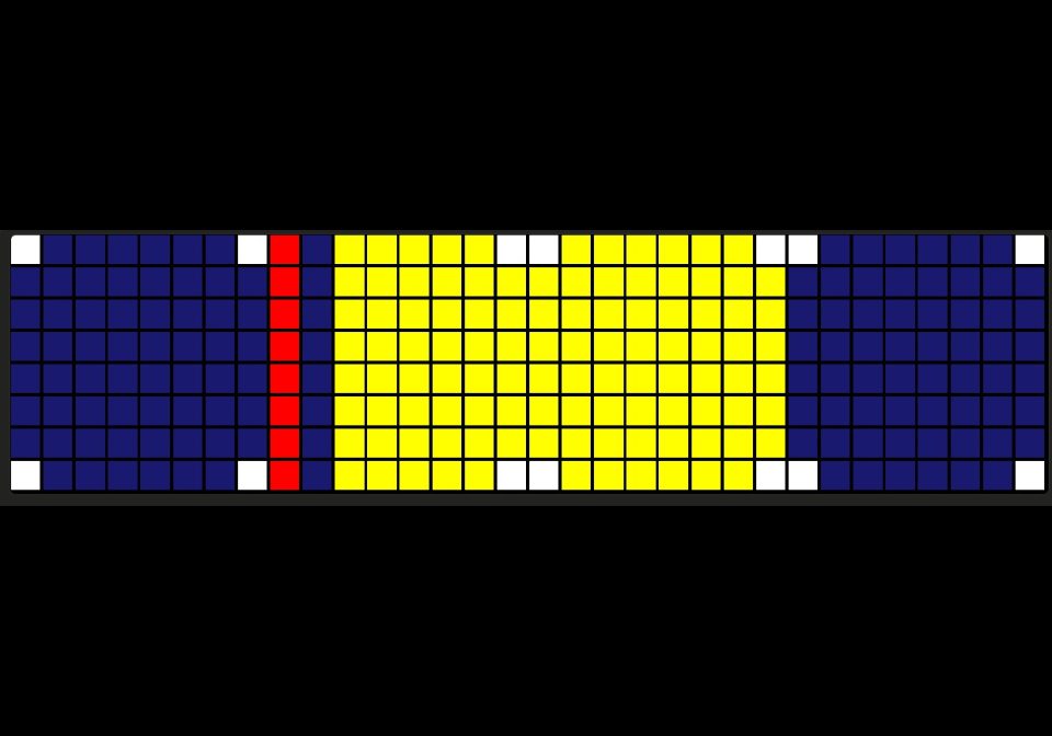 Day progress shown on an AWTRIX display