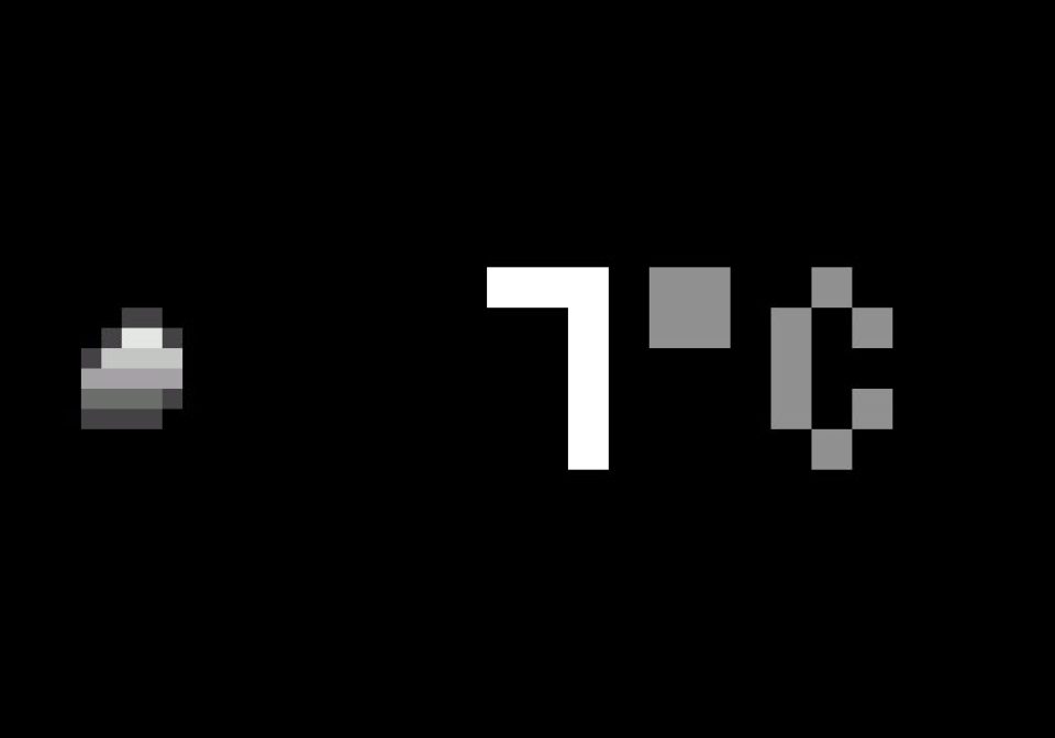 Weather shown on an AWTRIX display