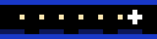 Pellet Chase shown on an AWTRIX display