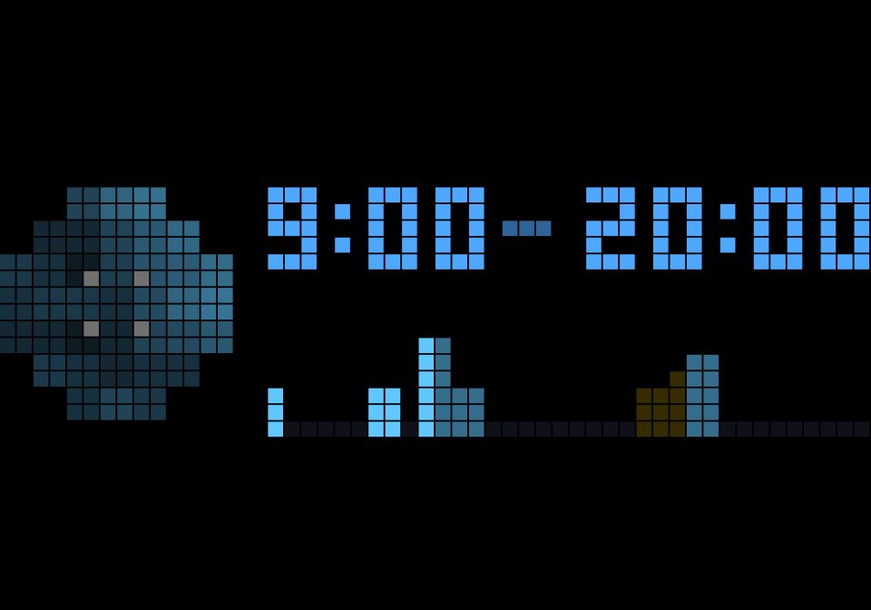 RainAhead shown on an AWTRIX display