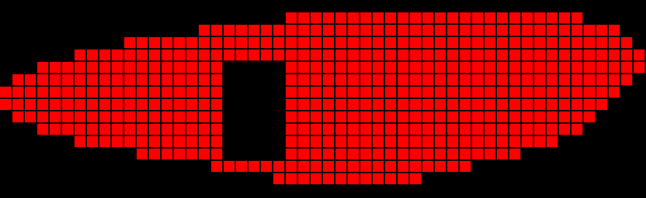 Monster Eye right shown on an AWTRIX display
