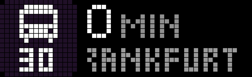 Abfahrt - transitous Modul shown on an AWTRIX display
