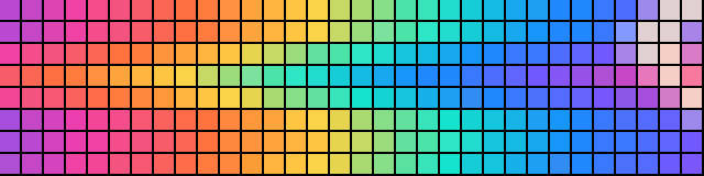 Prism Loom shown on an AWTRIX display