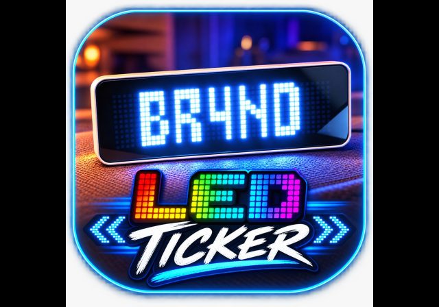 LED ticker