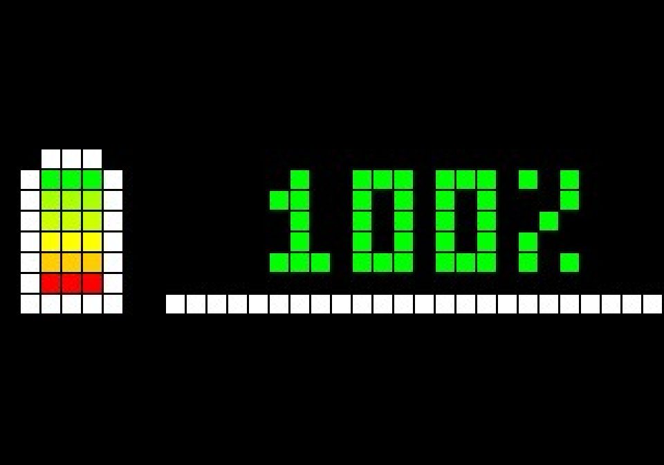 Solar Battery Status (Home Assistant) shown on an AWTRIX display
