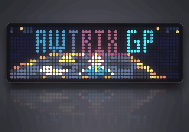 AWTRIX GP shown on an AWTRIX display