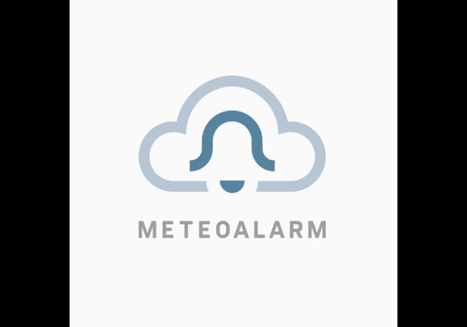 MeteoAlarm shown on an AWTRIX display