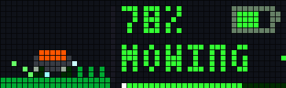 Husqvarna Automower shown on an AWTRIX display