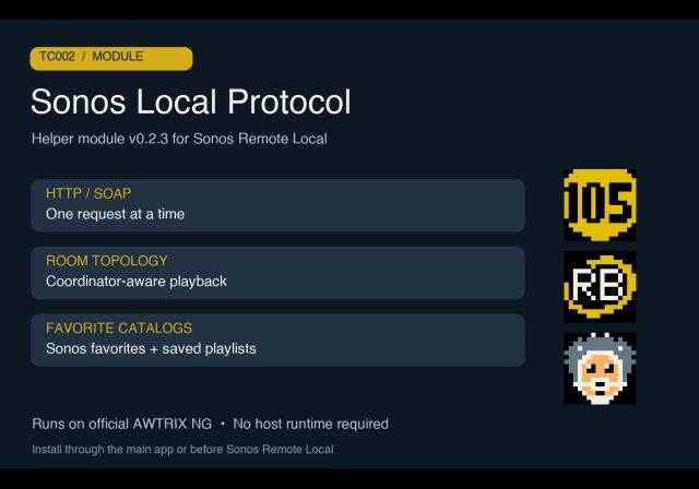 Sonos Local Protocol